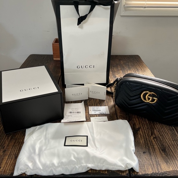 Gucci Marmont small matelassé shoulder bag - Picture 5 of 7